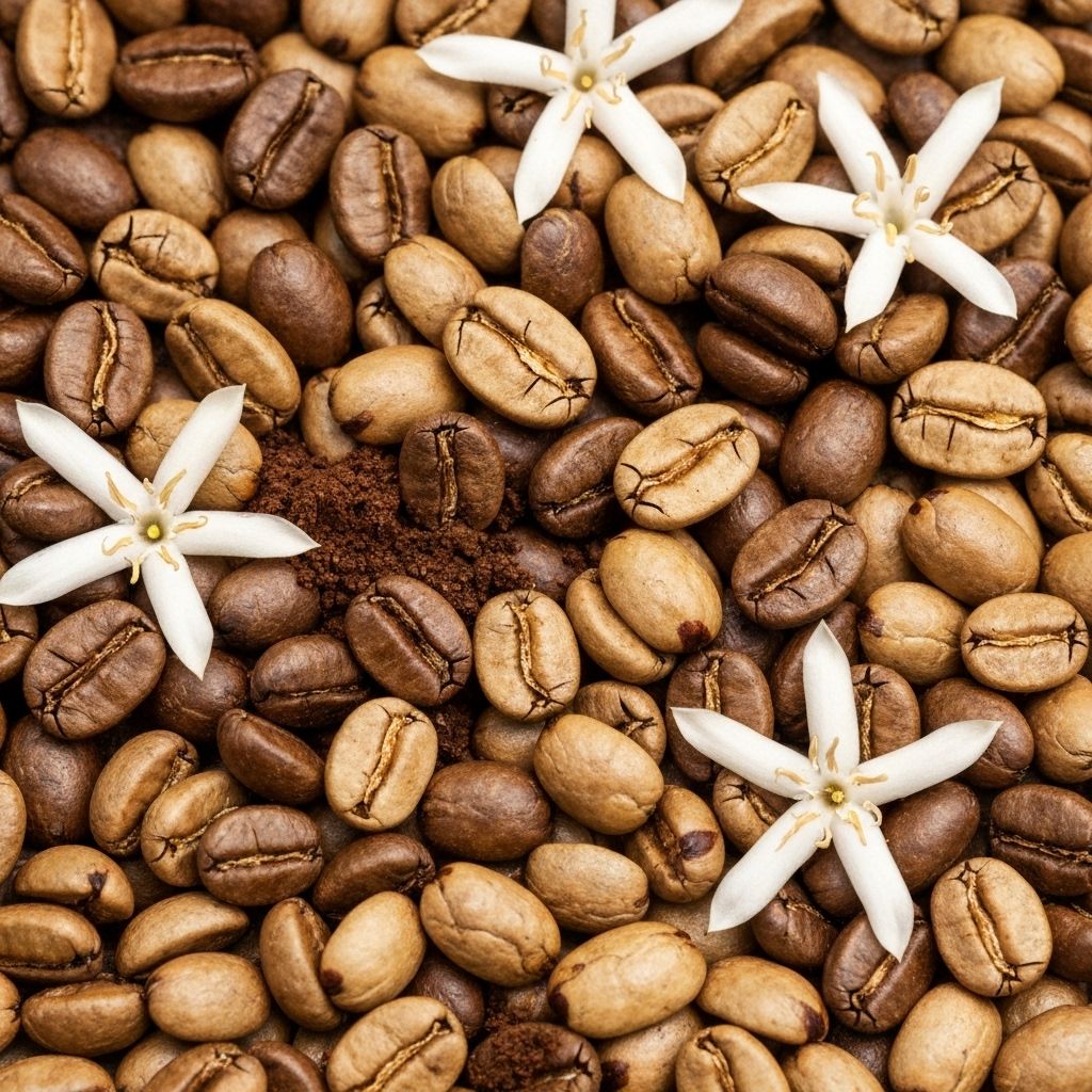 Biji kopi Flores Bajawa