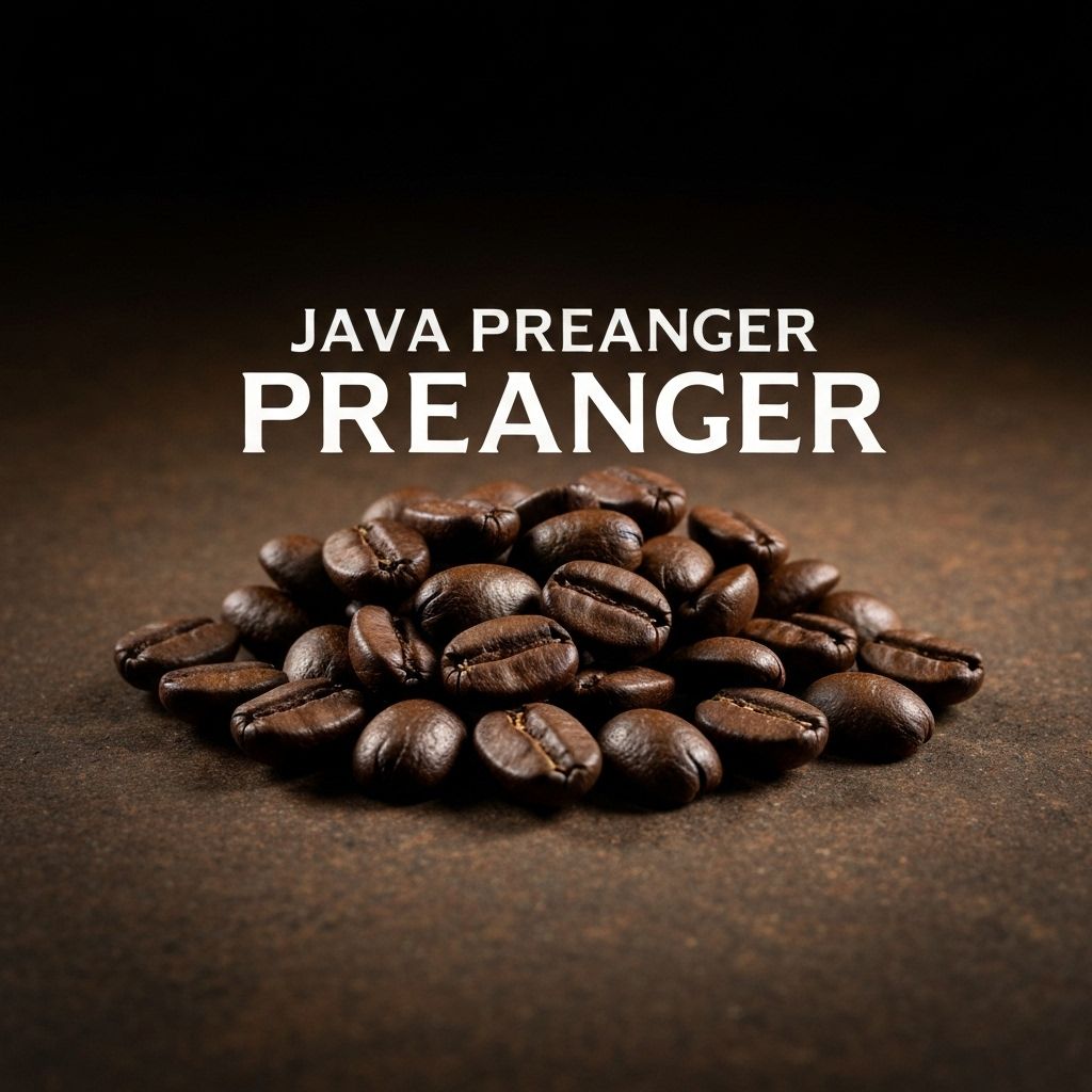 Biji kopi Java Preanger