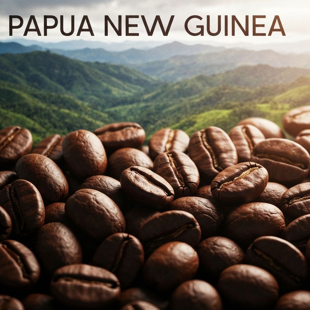 Biji kopi Papua Wamena
