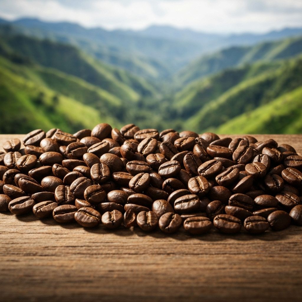 Biji kopi Toraja